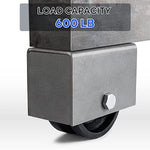 4"x 2" V-Groove Wheel with Box - cast Iron Wheel,Capacity up to 800 Lb. Use for Slide Gate,Rolling Door with V-Track(1 Wheel with Box)
