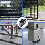 4"x 2" V-Groove Wheel with Box - cast Iron Wheel,Capacity up to 800 Lb. Use for Slide Gate,Rolling Door with V-Track(1 Wheel with Box)