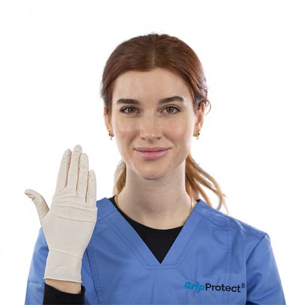 GripProtect® Operon 6mil Latex Powder-Free Exam Gloves