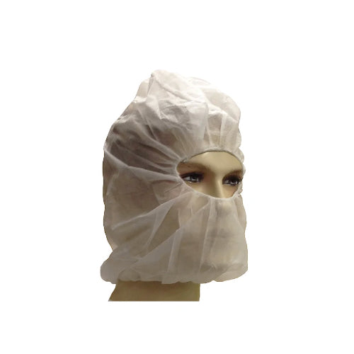 Hair and Beard Net Combo - 21" - White, Blue - Case of 1,000