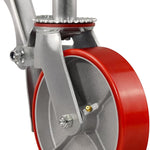 2" Wide Polyurethane on Steel Scaffolding Casters