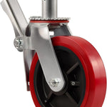 2" Wide Polyurethane on Polypropylene Scaffolding Casters