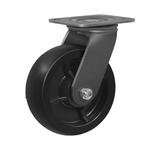 6"x 2" Heavy Duty Polyolefin Casters (Unplated)