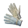 Cow Grain Drivers Gloves, Split Leather Back, Keystone Thumb, Unlined, Sizes S-XL