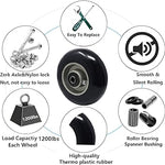 6"x 2" Rubber Balloon Wheel
