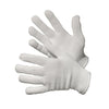 Bleached White Nylon Gloves, Size S-L-M