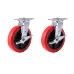 2" Wide Long Lasting Polyurethane Caster