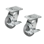 2" Wide Heavy-duty Rubber Caster