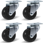 2"×3/4" Hard Rubber Caster