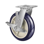 2" Wide Polyurethane on Polyolefin Casters