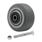 2" Wide Thermoplastic Rubber Wheel