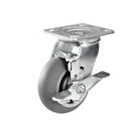 2" Wide Thermoplastic Rubber Caster (Crown Tread)