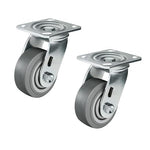 2" Wide Heavy-duty Rubber Caster