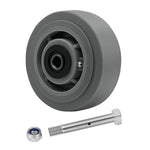 2" Wide Thermoplastic Rubber Wheel