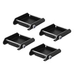 Unplated Caster Pad - Fits 4"x 4-1/2" Top Plate