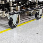 6"x 2" Rubber Balloon Wheel