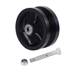V-Groove Wheel - cast Iron Wheel,Capacity up to 600 Lb. Use for Slide Gate,Rolling Door with V-Track