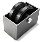 V-Groove Wheel - cast Iron Wheel,Capacity up to 600 Lb. Use for Slide Gate,Rolling Door with V-Track
