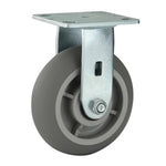 2" Wide Thermoplastic Rubber Caster (Crown Tread)