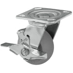 2" Wide Thermoplastic Rubber Caster (Crown Tread)