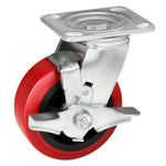 2" Wide Long Lasting Polyurethane Caster