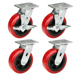 2" Wide Long Lasting Polyurethane Caster