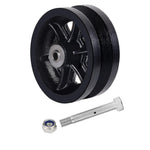 V-Groove Wheel - cast Iron Wheel,Capacity up to 600 Lb. Use for Slide Gate,Rolling Door with V-Track
