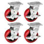 2" Wide Long Lasting Polyurethane Caster