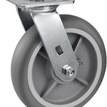 2" Wide Thermoplastic Rubber Caster (Crown Tread)