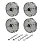 2" Wide Steel Wheel