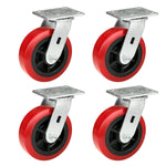 2" Wide Long Lasting Polyurethane Caster