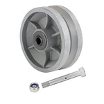 V-Groove Wheel - cast Iron Wheel,Capacity up to 600 Lb. Use for Slide Gate,Rolling Door with V-Track