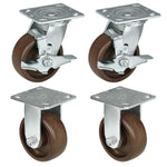 2" Wide Wide Hi Temperature Caster