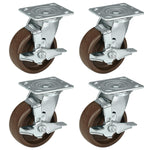 2" Wide Wide Hi Temperature Caster