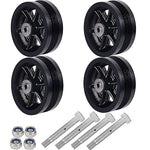 V-Groove Wheel - cast Iron Wheel,Capacity up to 600 Lb. Use for Slide Gate,Rolling Door with V-Track