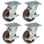 2" Wide Wide Hi Temperature Caster