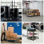 1-1/4" Wide Polyolefin Casters