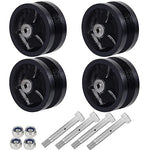 V-Groove Wheel - cast Iron Wheel,Capacity up to 600 Lb. Use for Slide Gate,Rolling Door with V-Track