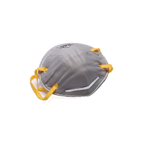 Grey N95 Particulate Respirator-Carbon, Cone Style - 20/Box, Case of 12 Boxes