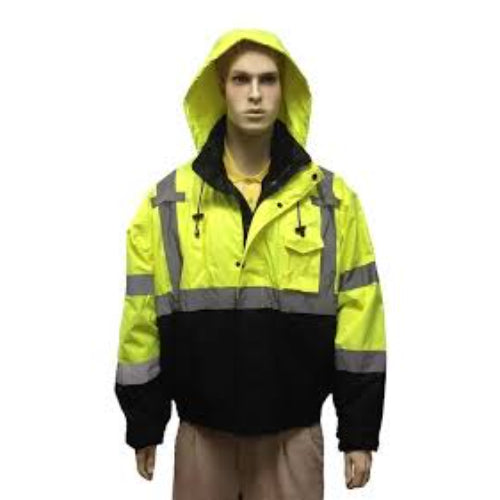 SAFETY JACKET 3 IN 1 ,CLASIII LIME