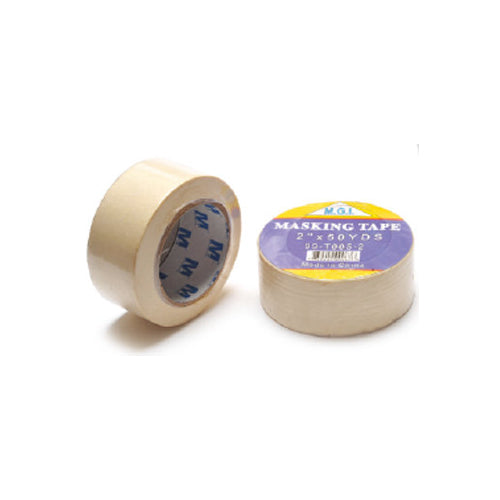 Masking Tape - 1" X 50 YD, Beige - Case of 36