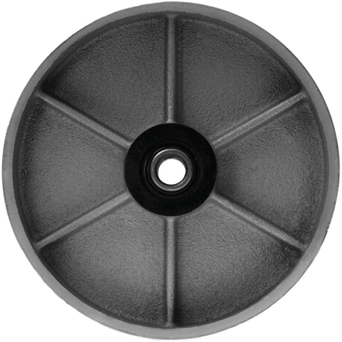 6"x2" Heavy Duty Steel Wheel with Rolling Bearing & Steel Bushing Up to Loading Capacity 1200LBS Each (2pack)