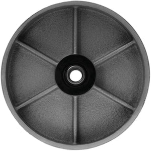 6"x2" Heavy Duty Steel Wheel with Rolling Bearing & Steel Bushing Up to Loading Capacity 1200LBS Each (2pack)