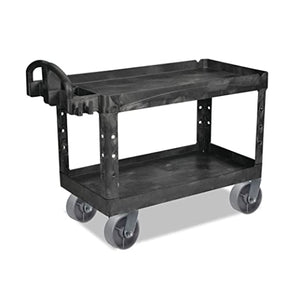 Heavy Duty Caster Steel Cast Iron Wheel, Tool Box and Workbench Swivel Caster 1250 LB Capacity (6 inch,1 Swivel)