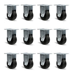 1-1/4" Wide Polyolefin Casters