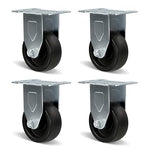 1-1/4" Wide Polyolefin Casters