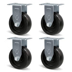 1-1/4" Wide Polyolefin Casters