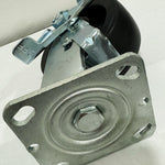 5" x 2" Heavy Duty Plastic Wheel Casters with Brake