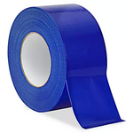 Duct Tape - 2" x 10 Yds, Mixed Colors (Red, Blue, White, Black) - Case of 36 Rolls