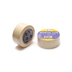 Masking Tape - 1/2" X 50 YD, Beige - Case of 72